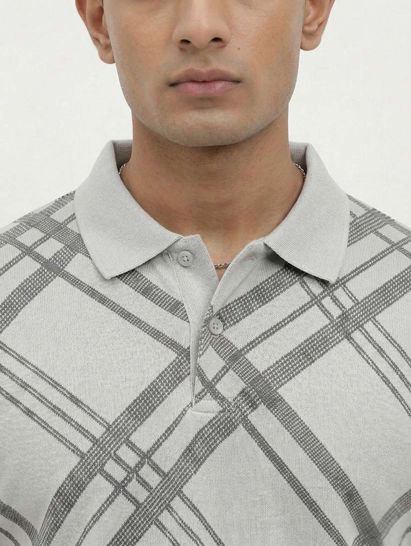 men printed short sleeve regular fit polo t-shirt - 22460911 -  Standard Image - 1