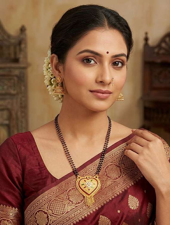 Gold Beads Mangalsutra - 22461020 -  Standard Image - 1