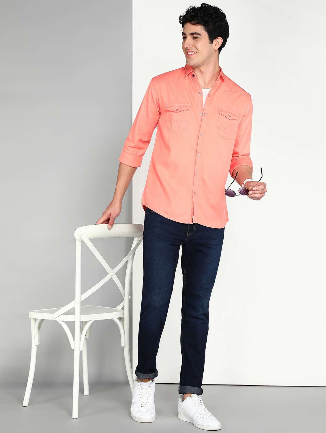 men  twill shacket - 22461100 -  Standard Image - 4