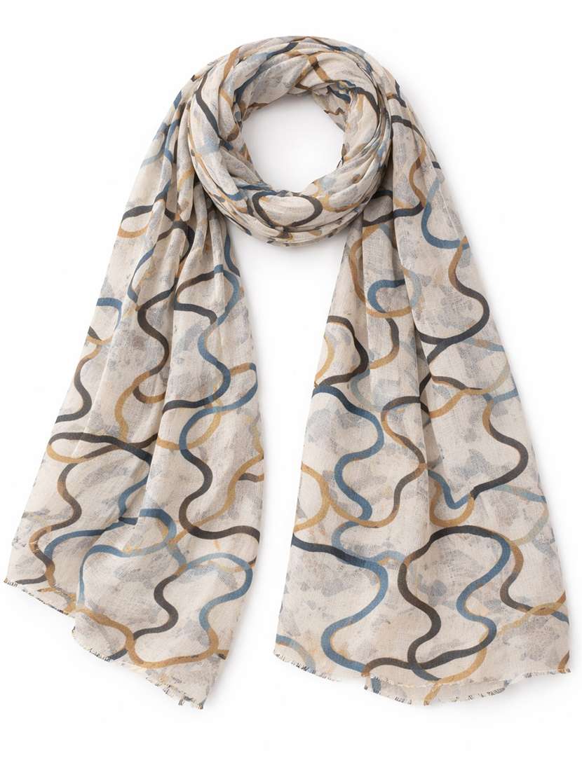 women printed scarf - 22461150 -  Standard Image - 1