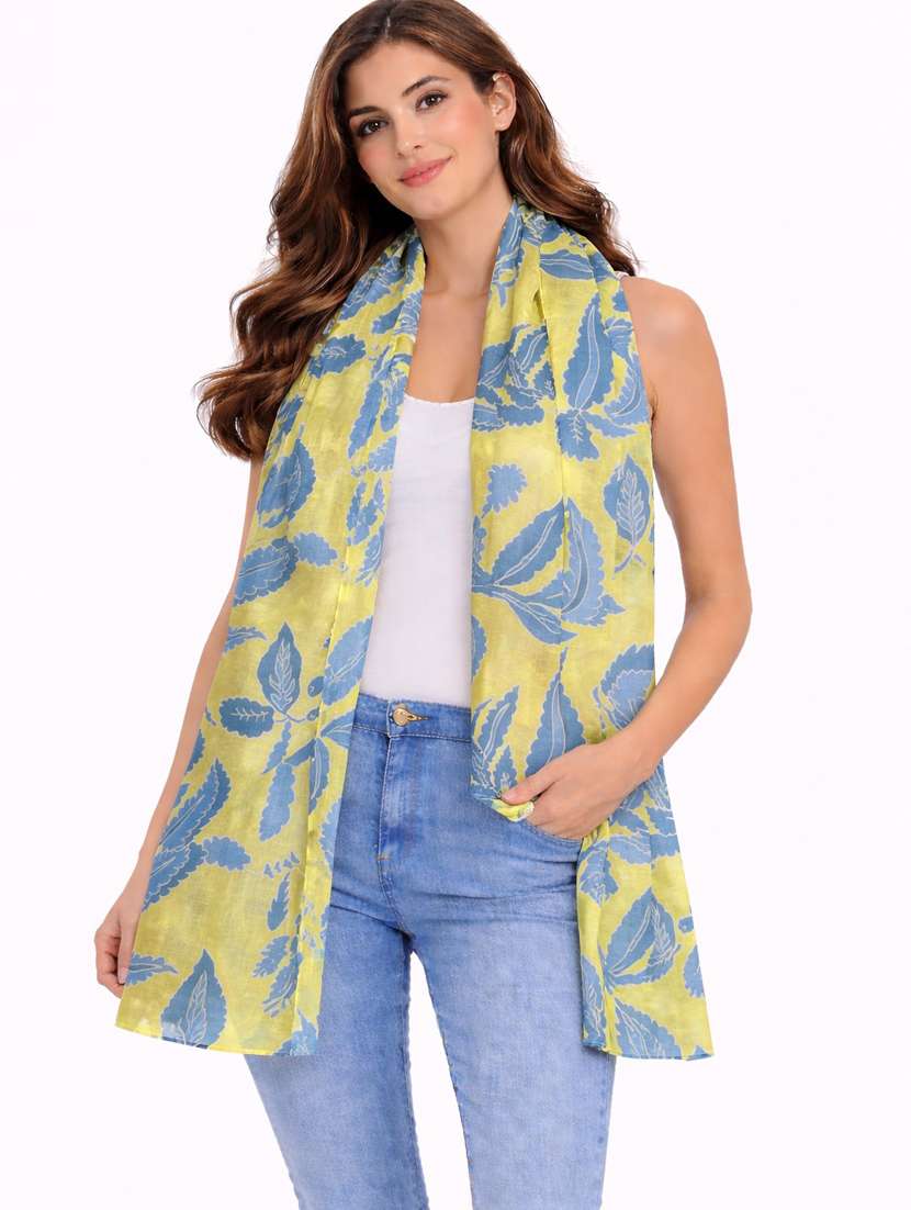 women printed scarf - 22461172 -  Standard Image - 1
