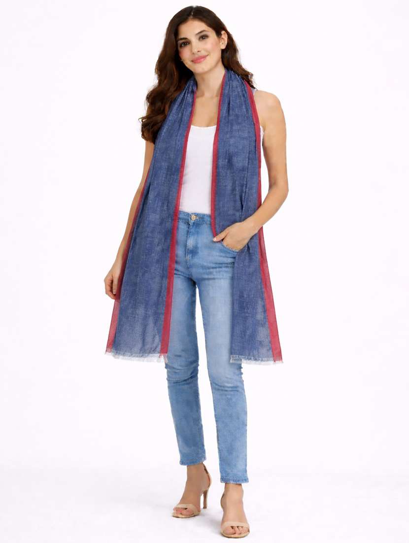 women solid scarf - 22461178 -  Standard Image - 1