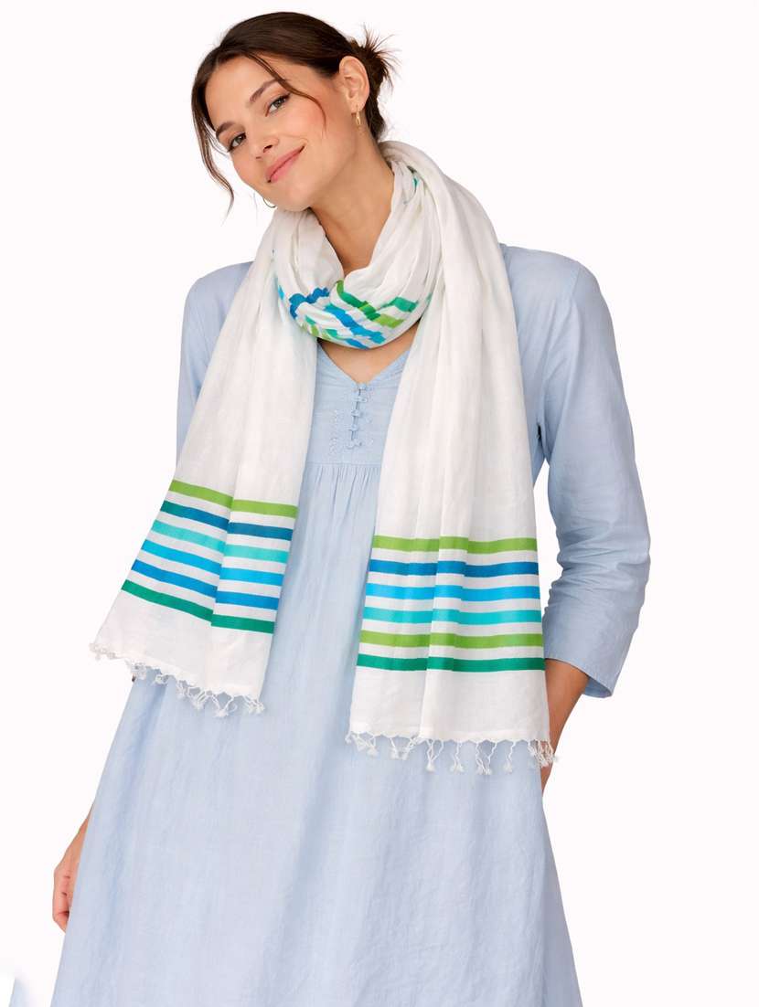 women printed scarf - 22461201 -  Standard Image - 1