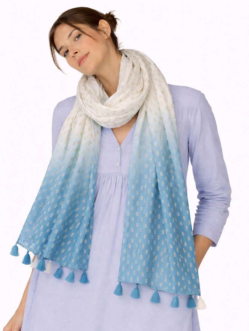 women printed scarf