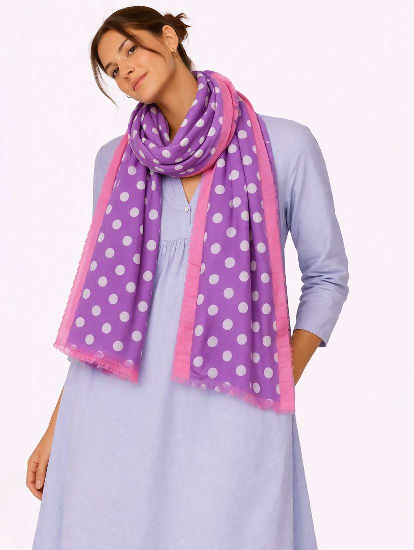 women printed scarf - 22461213 -  Standard Image - 1