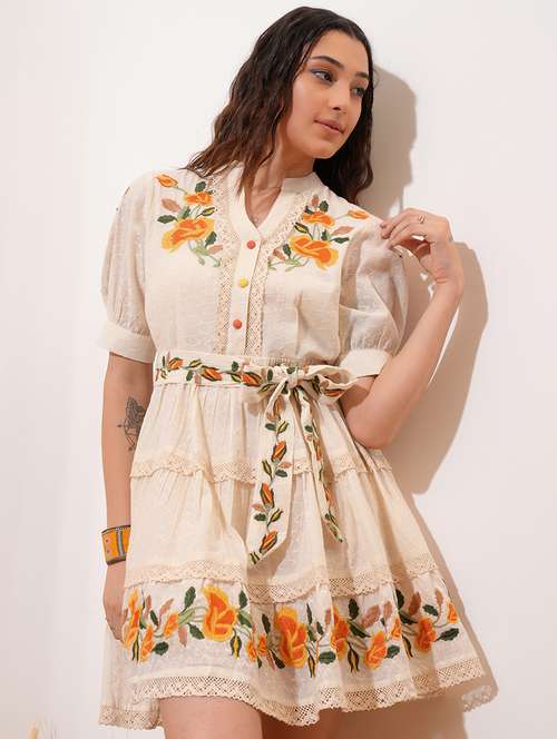 cotton one piece dress knee length Buy One Piece Knee Length Dresses White In India Limeroad lux homecoming dress
