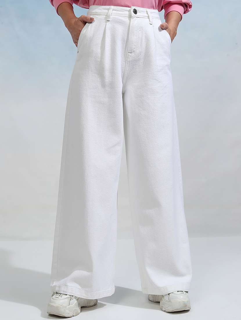 women white cotton jean