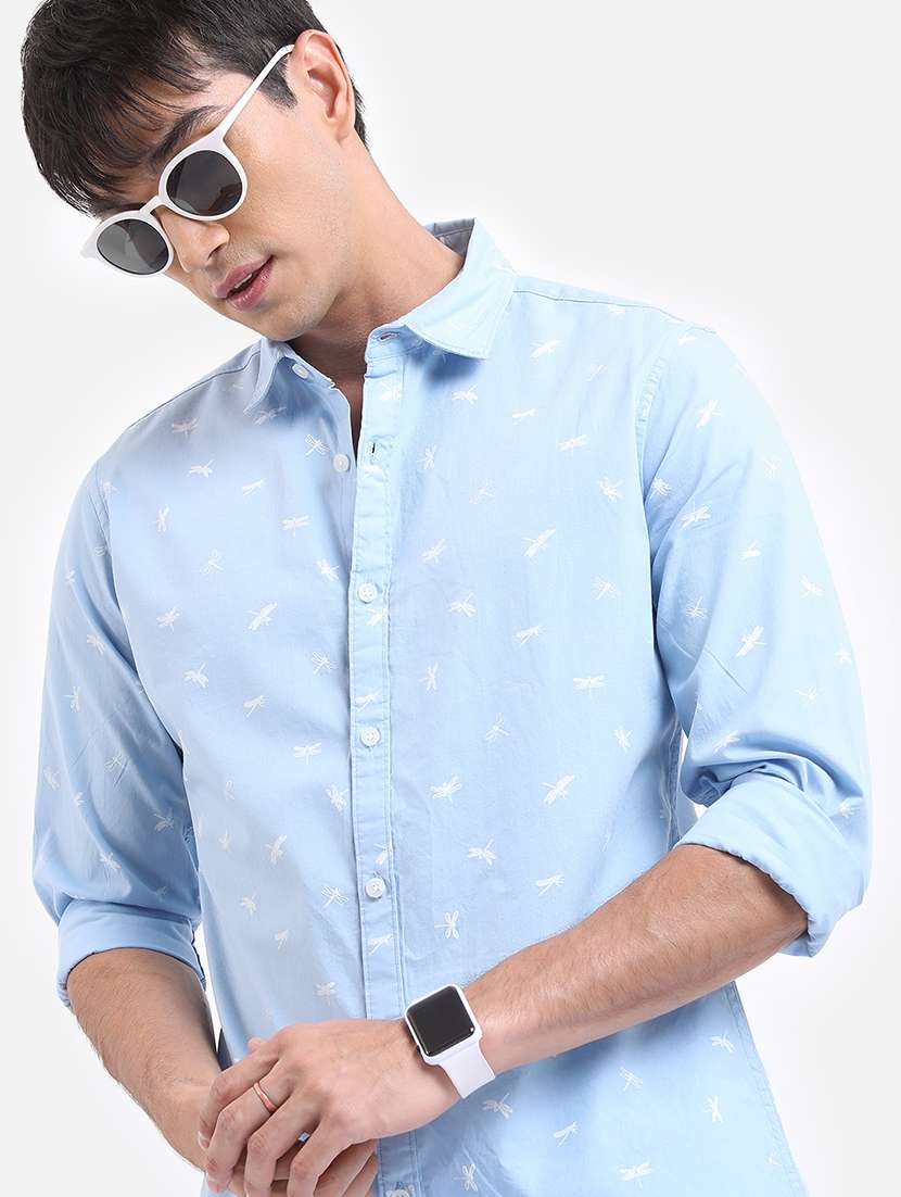 men printed long sleeve regular fit sweatshirt - 22462617 -  Standard Image - 1