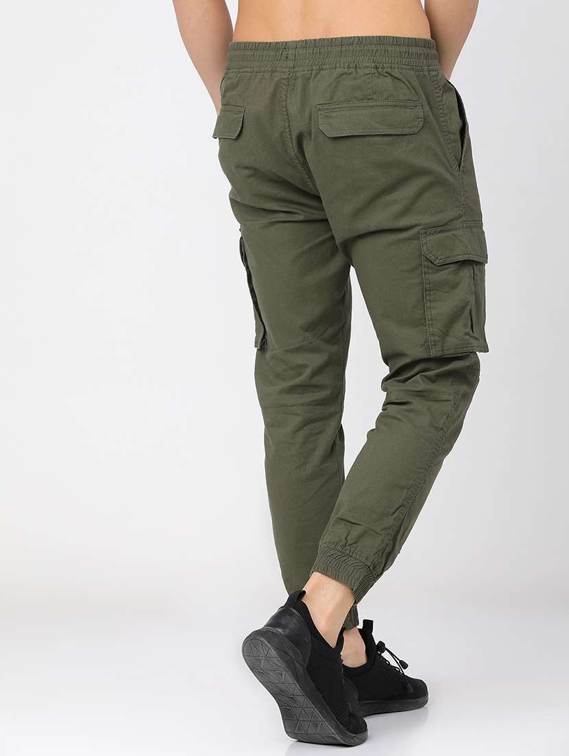 men cotton pleated casual trouser - 22462792 -  Standard Image - 4