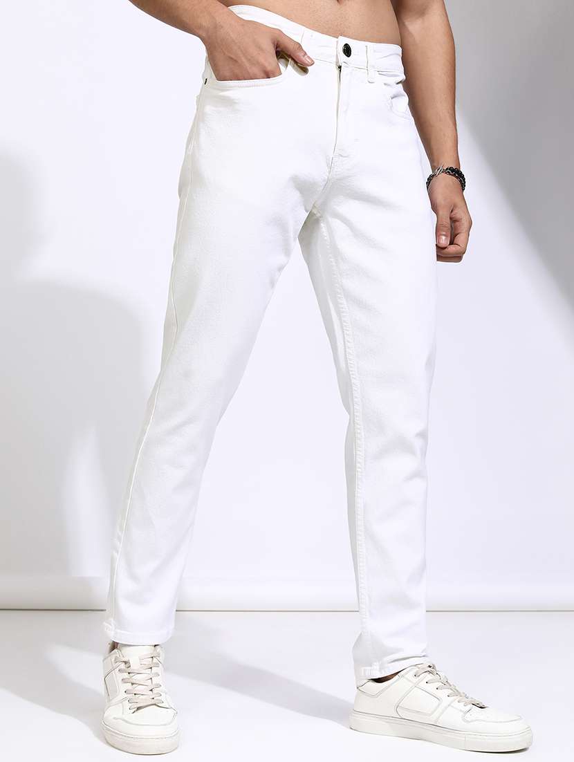 men white cotton jean - 22462811 -  Standard Image - 1