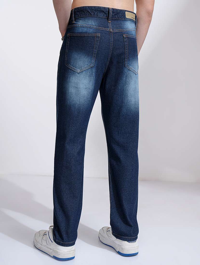 men blue cotton jean - 22462859 -  Standard Image - 4