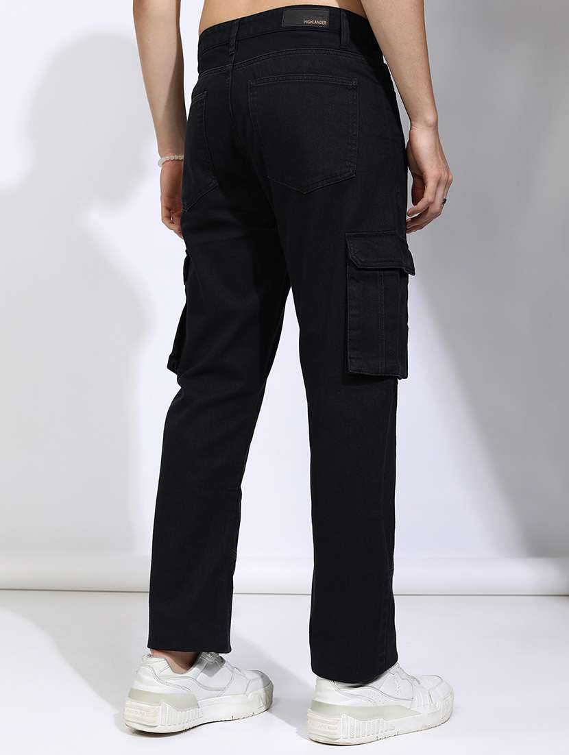 men black cotton jean - 22462861 -  Standard Image - 4