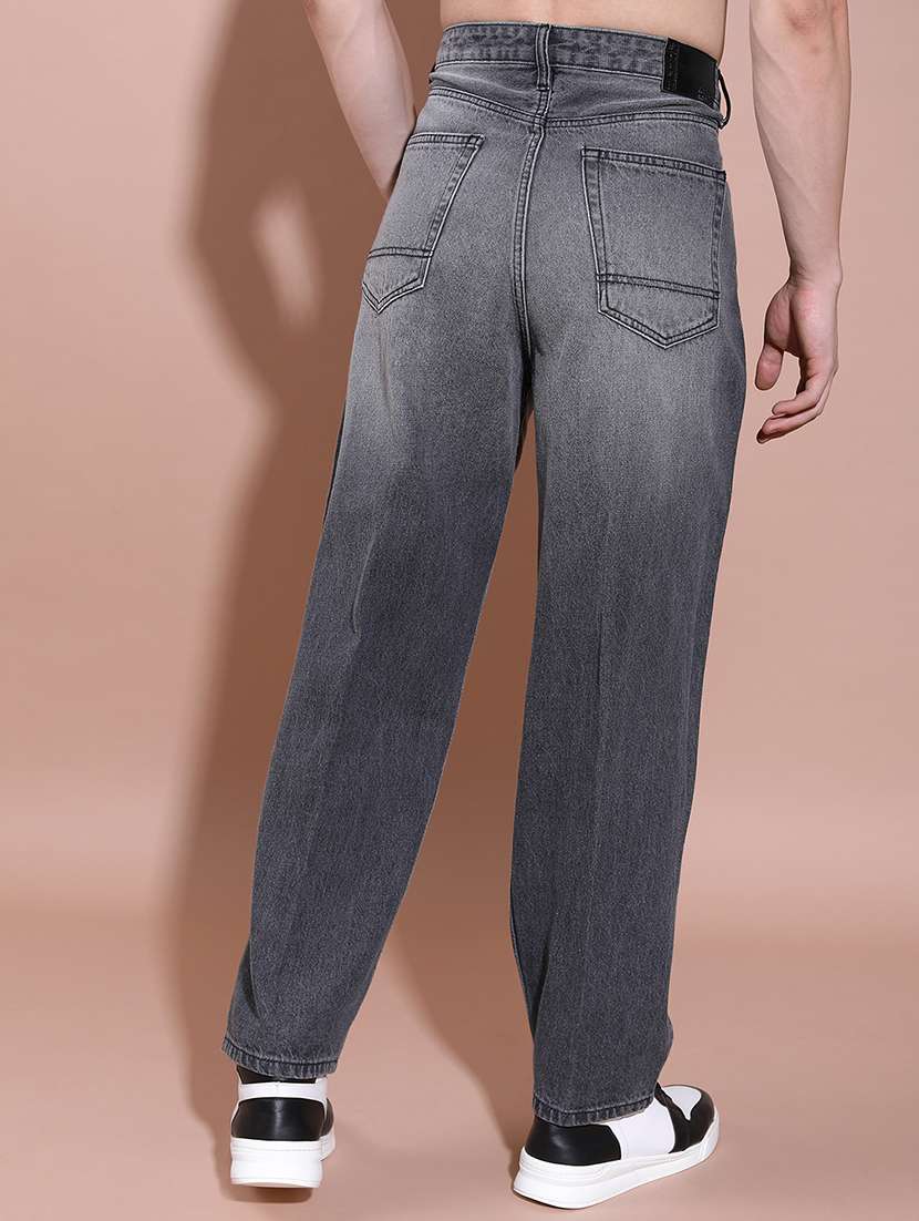 men grey cotton jean - 22462891 -  Standard Image - 4