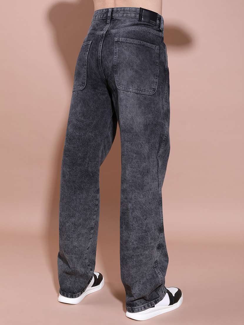 men grey cotton jean - 22462892 -  Standard Image - 4