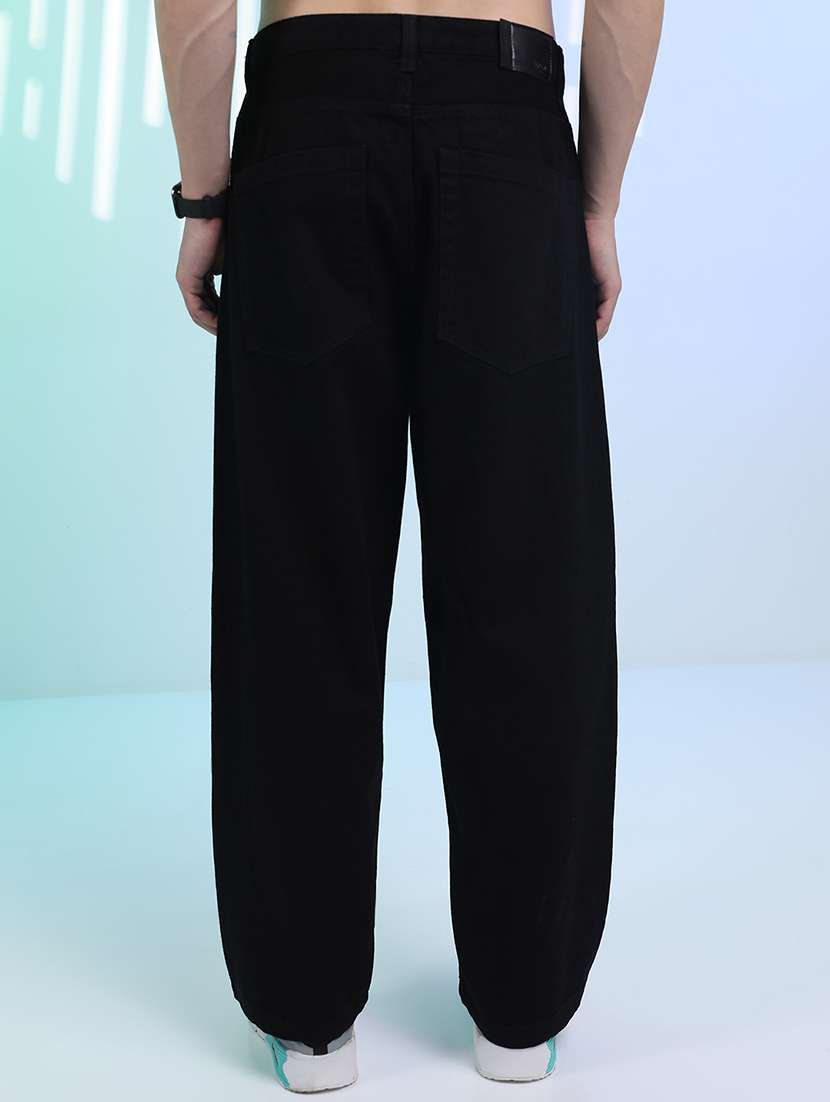 men black cotton jean - 22462897 -  Standard Image - 4