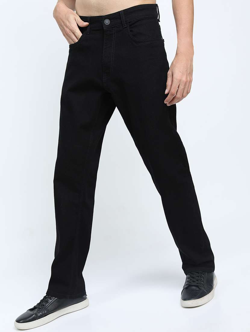 men black cotton jean - 22462905 -  Standard Image - 1