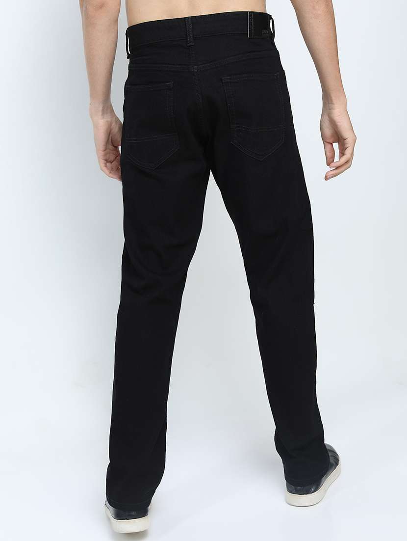 men black cotton jean - 22462905 -  Standard Image - 4