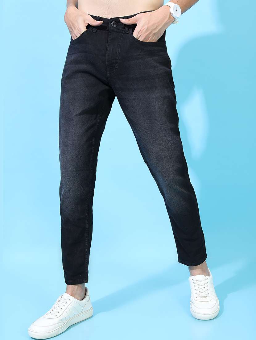men black cotton jean - 22462906 -  Standard Image - 1