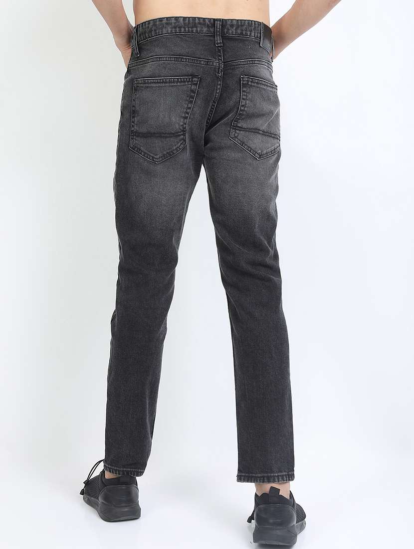men grey cotton jean - 22462916 -  Standard Image - 4