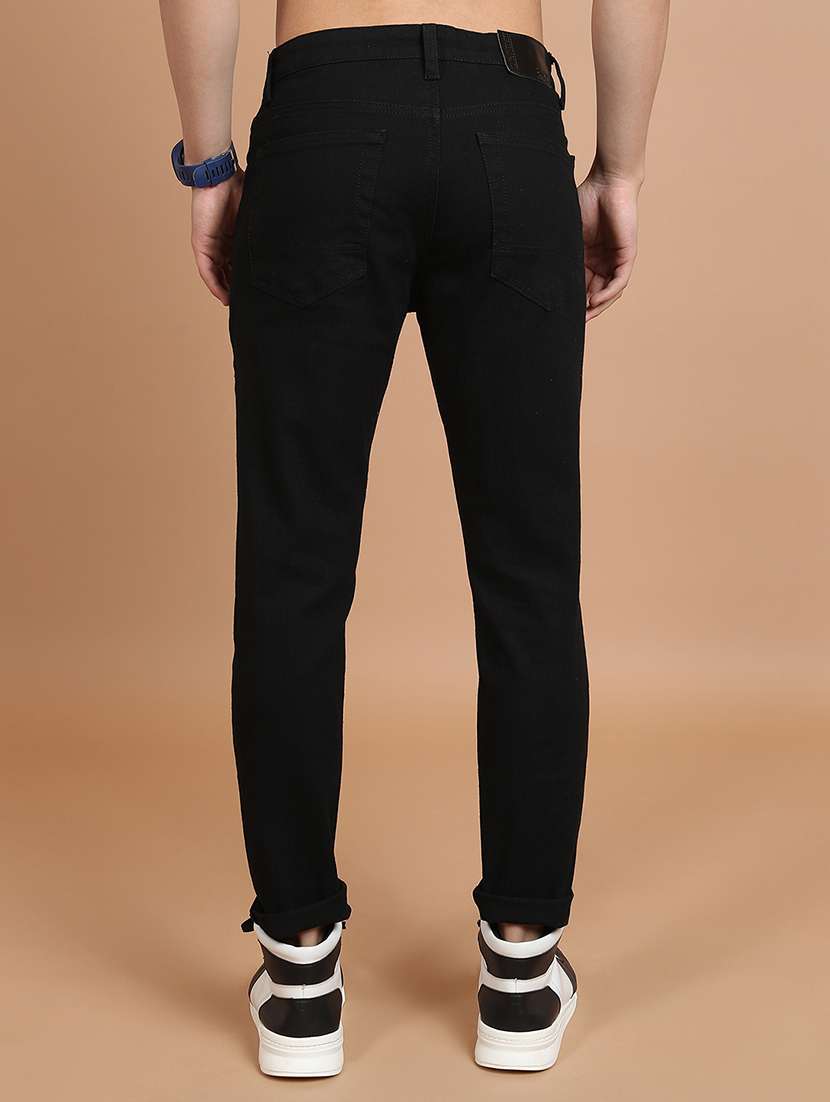 men black cotton jean - 22462926 -  Standard Image - 4