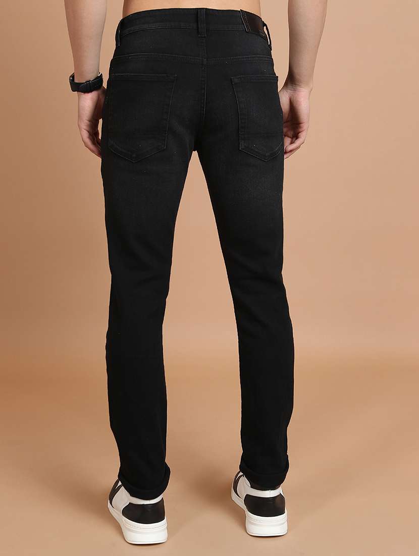 men black cotton jean - 22462927 -  Standard Image - 4