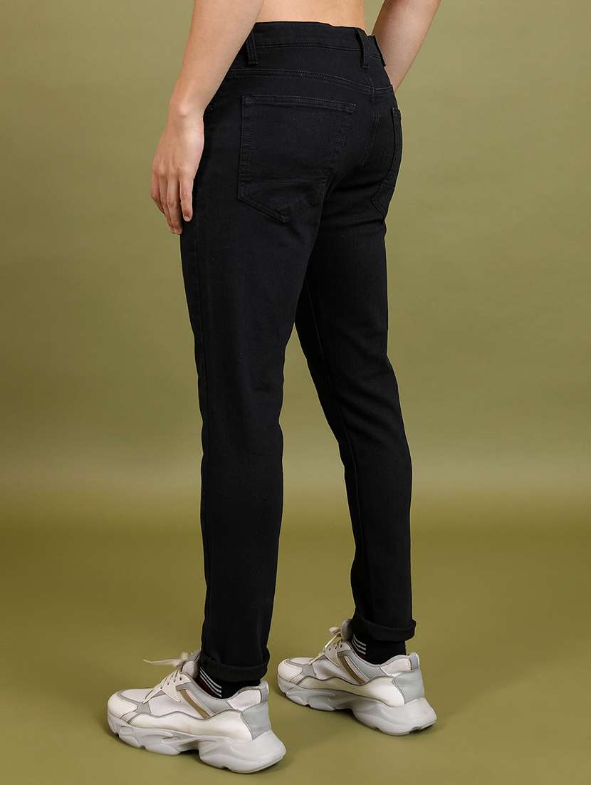 men black cotton jean - 22462930 -  Standard Image - 4