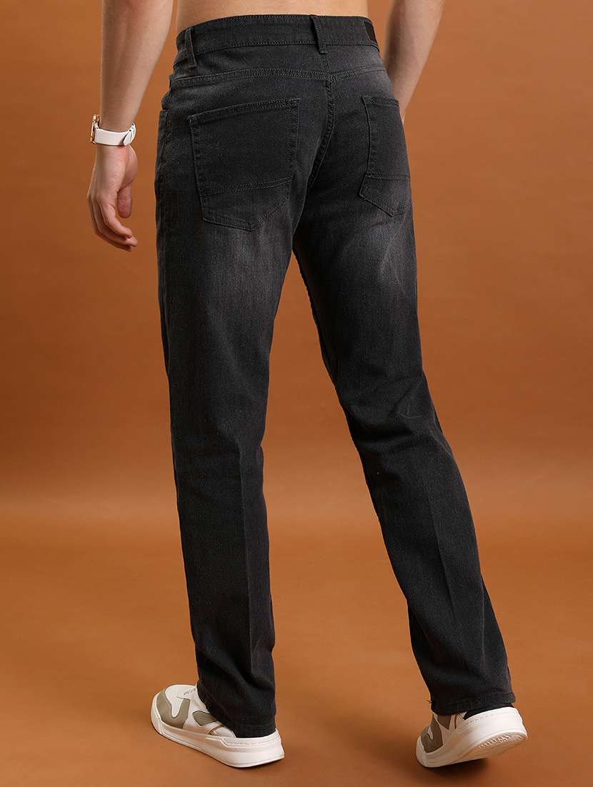 men grey cotton jean - 22462952 -  Standard Image - 4