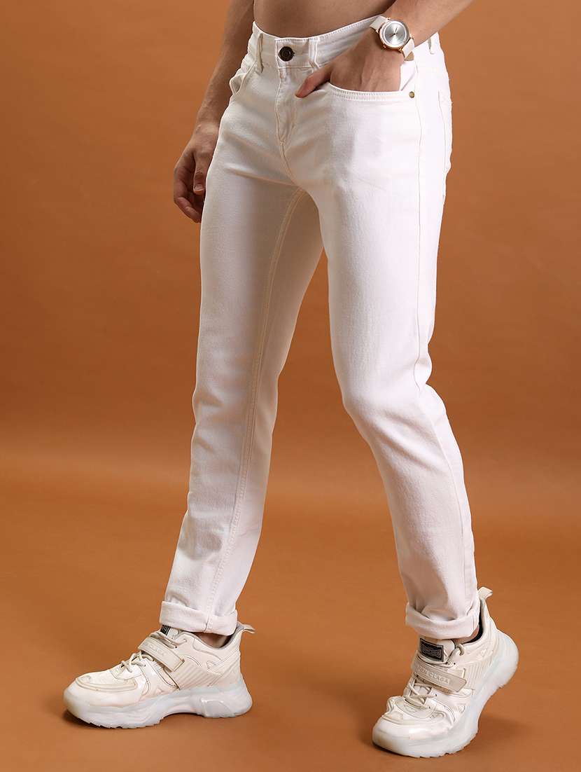 men white cotton jean - 22462953 -  Standard Image - 1