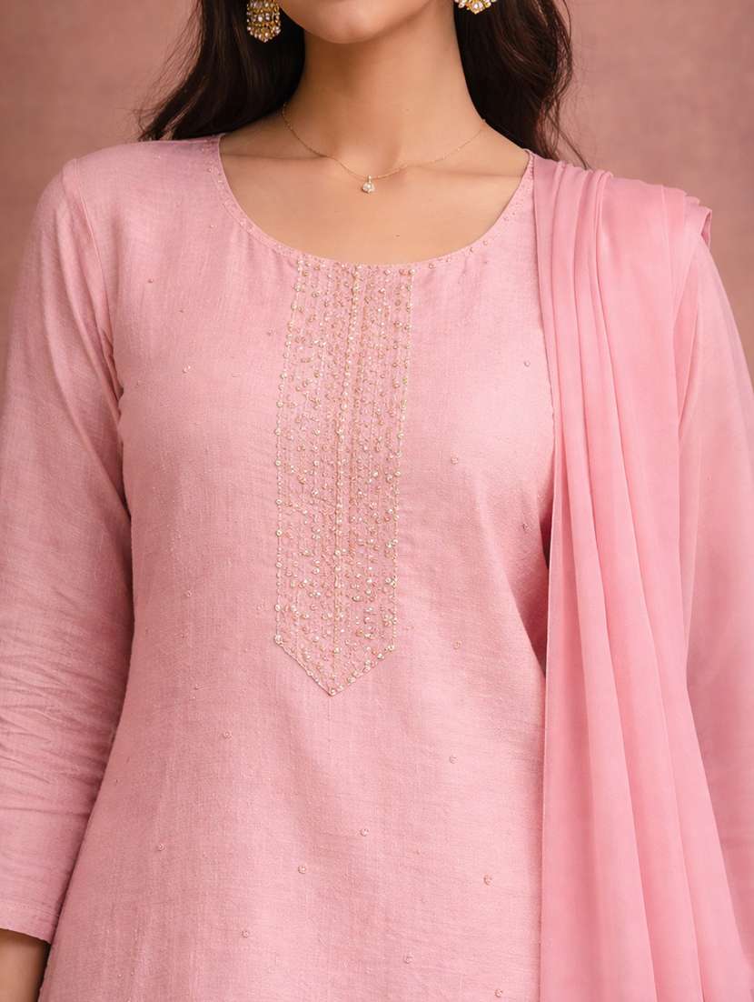 women floral straight kurta set - 22463152 -  Standard Image - 1