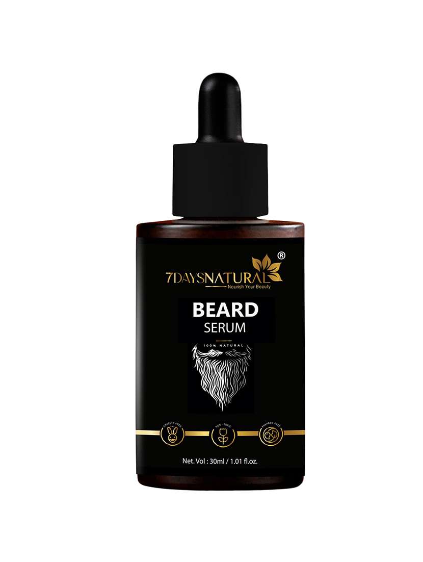 7daysnatural beard serum 30ml – 100% natural beard growth & softening serum - 22464777 -  Standard Image - 1