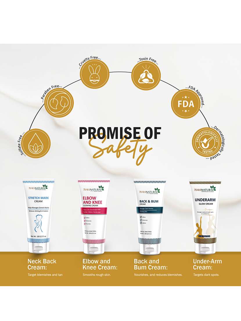 7daysnatural underarm whitening cream 100ml - 22464810 -  Standard Image - 4