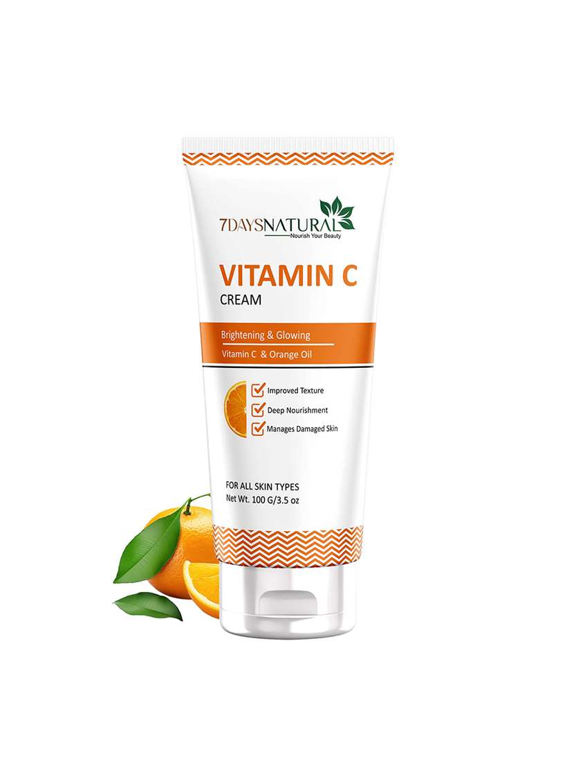 women 7daysnatural vitamin c face cream oil free for all skin types 100ml - 22464811 -  Standard Image - 1