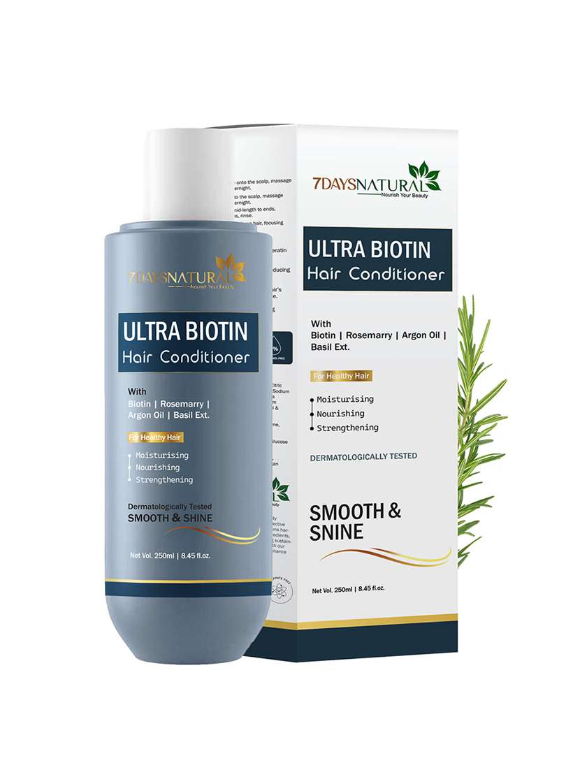 women solid nude 7daysnaturalultra biotin hair conditioner for women & men - 250ml - 22464838 -  Standard Image - 1