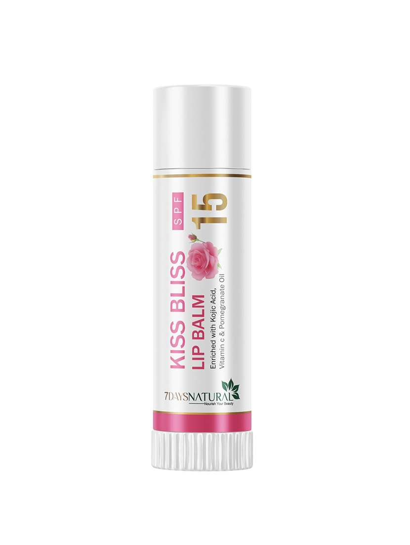7daysnatural rose tinted vitamin c + kojic acid lip balm spf 15  for soft, pink lips - 22464850 -  Standard Image - 1
