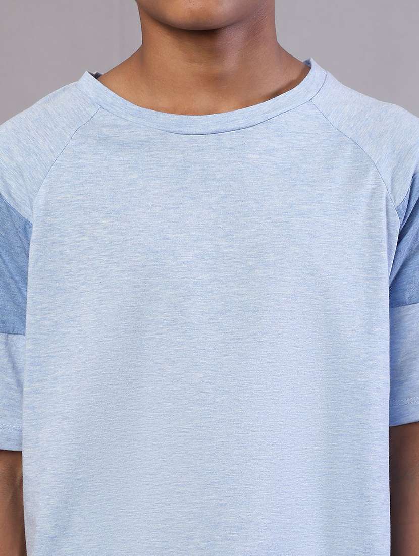 boys light blue cotton tops top - 22464950 -  Standard Image - 1