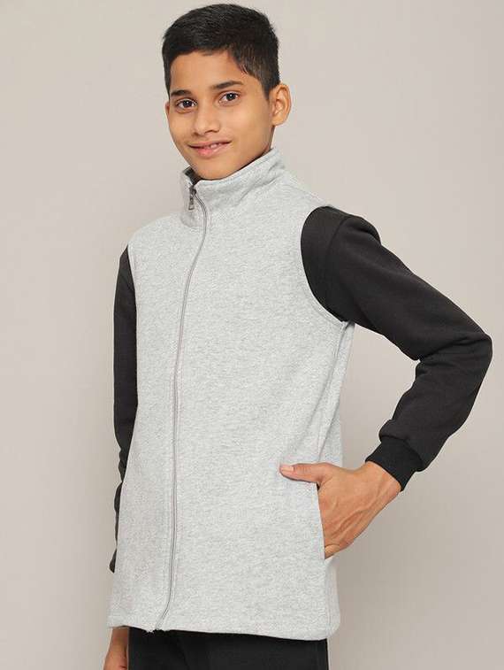 boy cotton regular jackets & coat - 22464991 -  Standard Image - 1