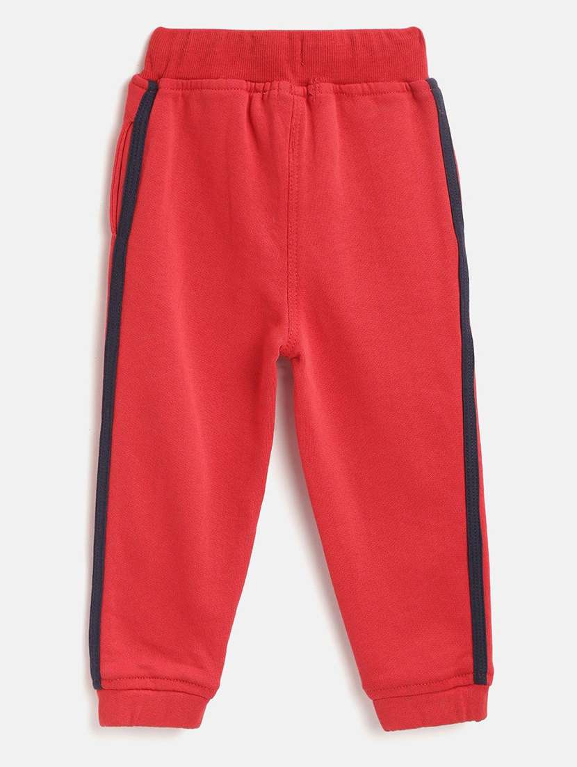 girl red cotton printed jogger - 22465049 -  Standard Image - 1