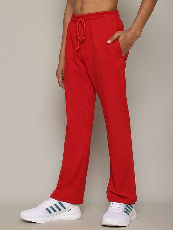 boys solid red cotton track wear - 22465083 -  Standard Image - 1