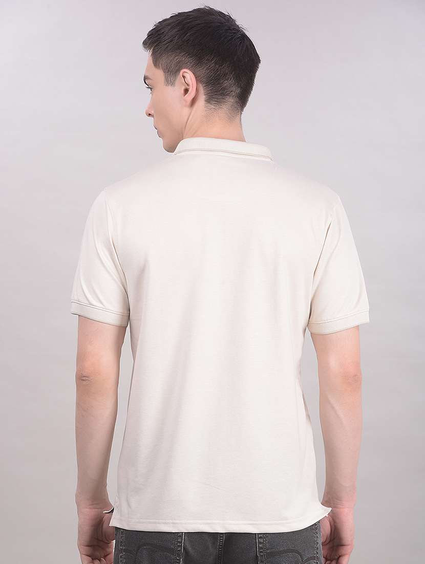 men solid short sleeve regular fit polo t-shirt - 22465256 -  Standard Image - 4