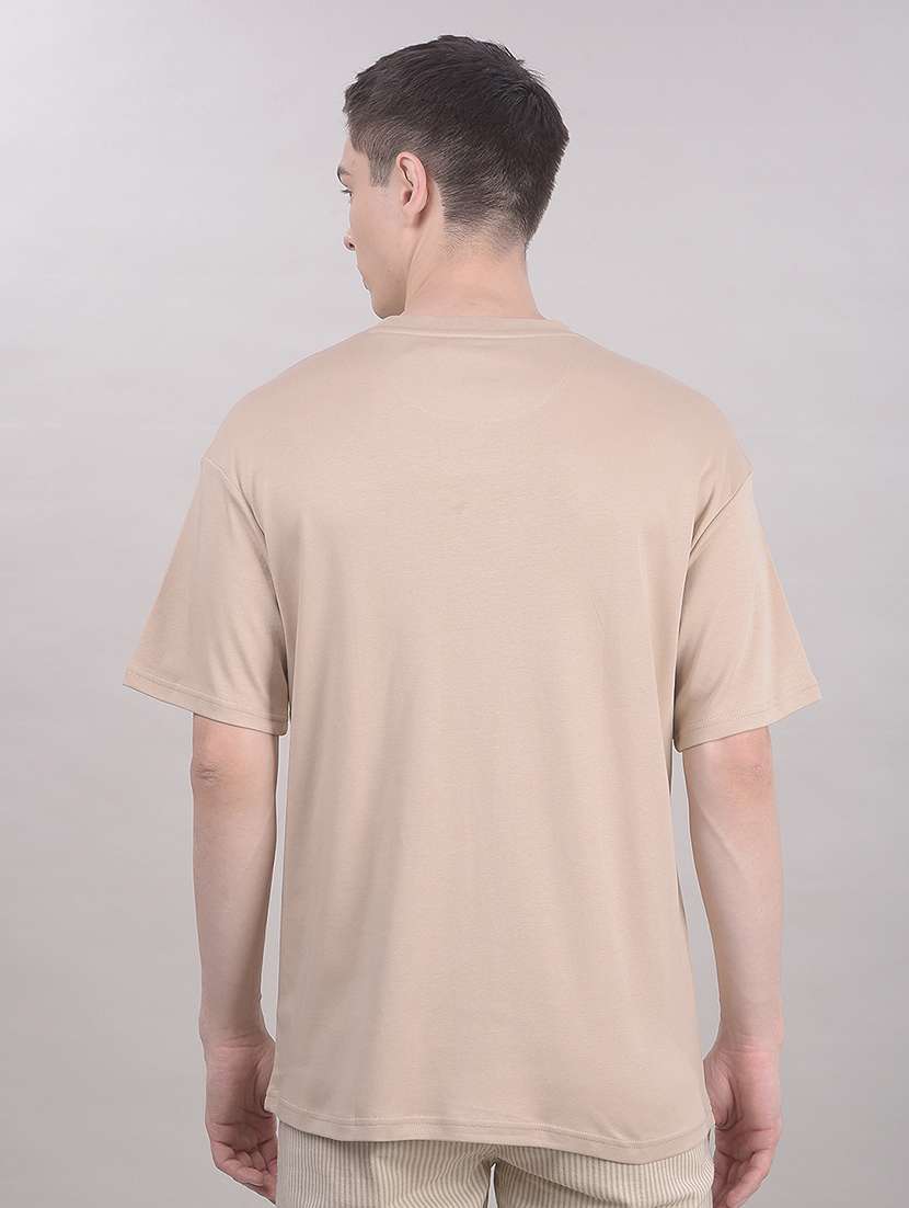 men typographic short sleeve regular fit t-shirt - 22465270 -  Standard Image - 4