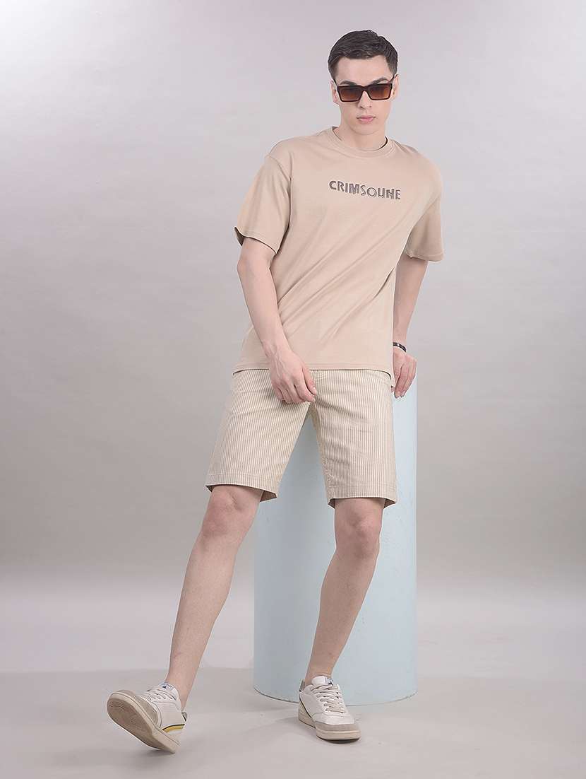 men typographic short sleeve regular fit t-shirt - 22465270 -  Standard Image - 6