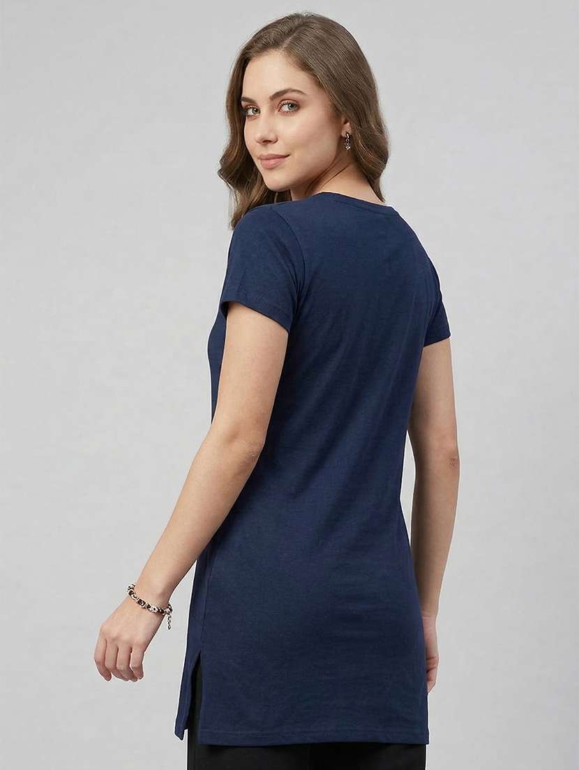 women pack of 2 printed short sleeve loungwear t-shirt - 22465363 -  Standard Image - 4