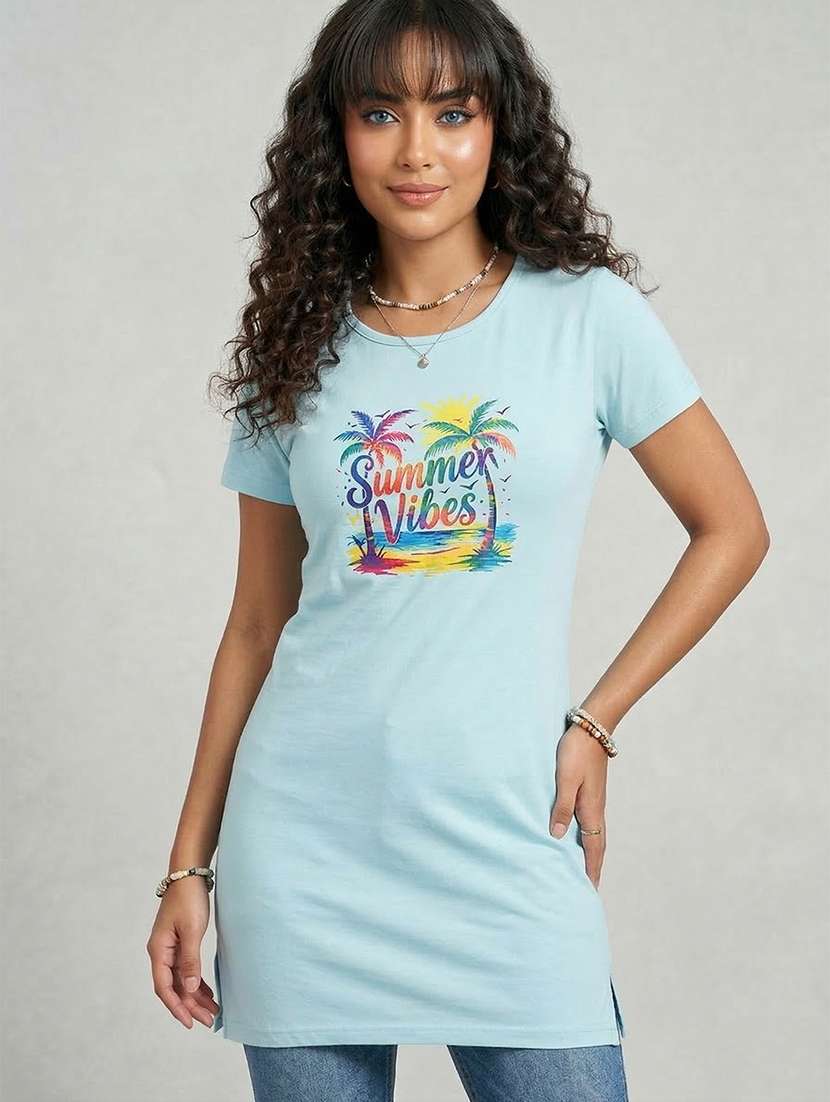 women pack of 2 printed short sleeve loungwear t-shirt - 22465367 -  Standard Image - 1
