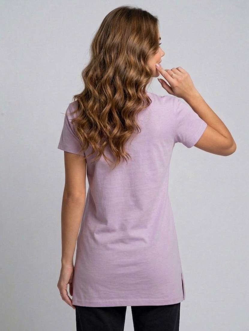 women pack of 2 printed short sleeve loungwear t-shirt - 22465372 -  Standard Image - 4