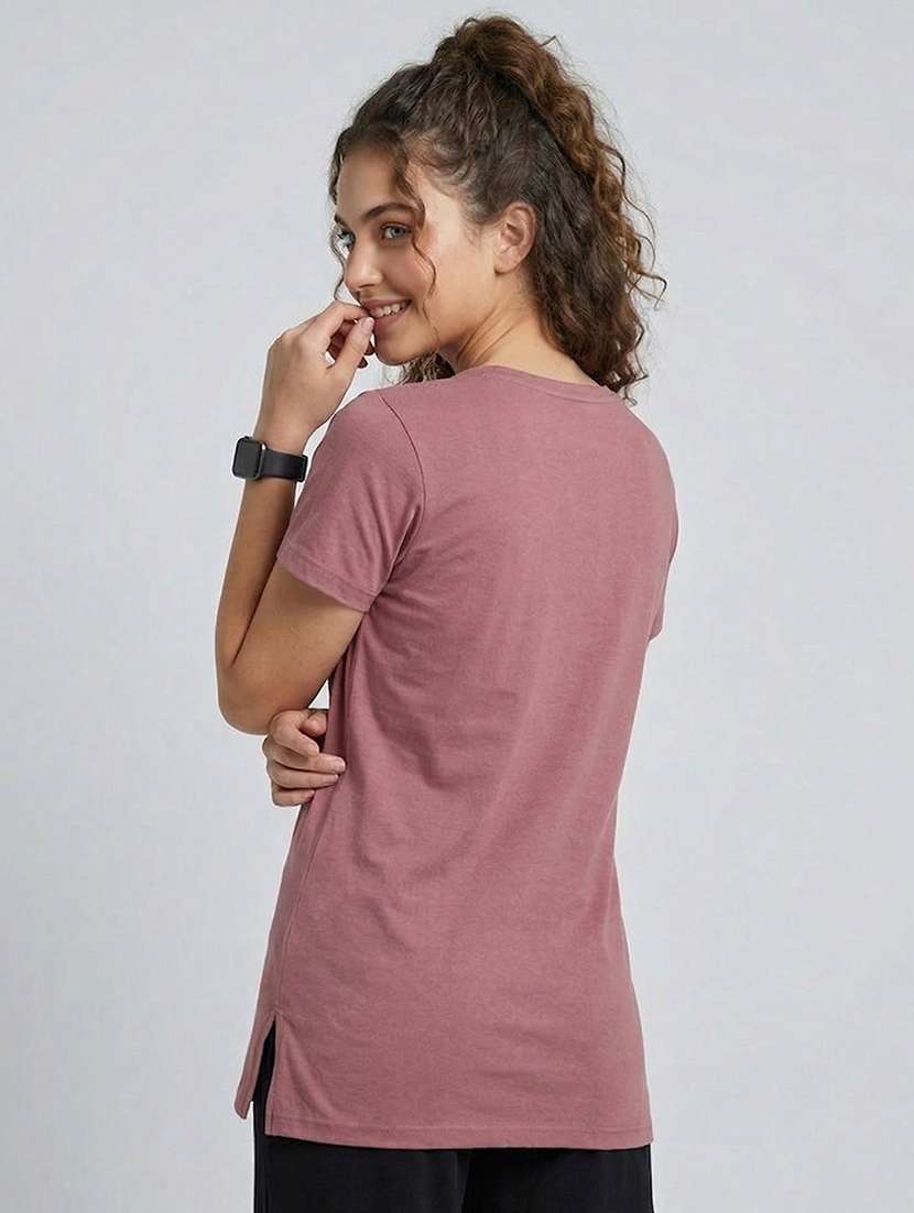 women pack of 2 printed short sleeve loungwear t-shirt - 22465374 -  Standard Image - 4
