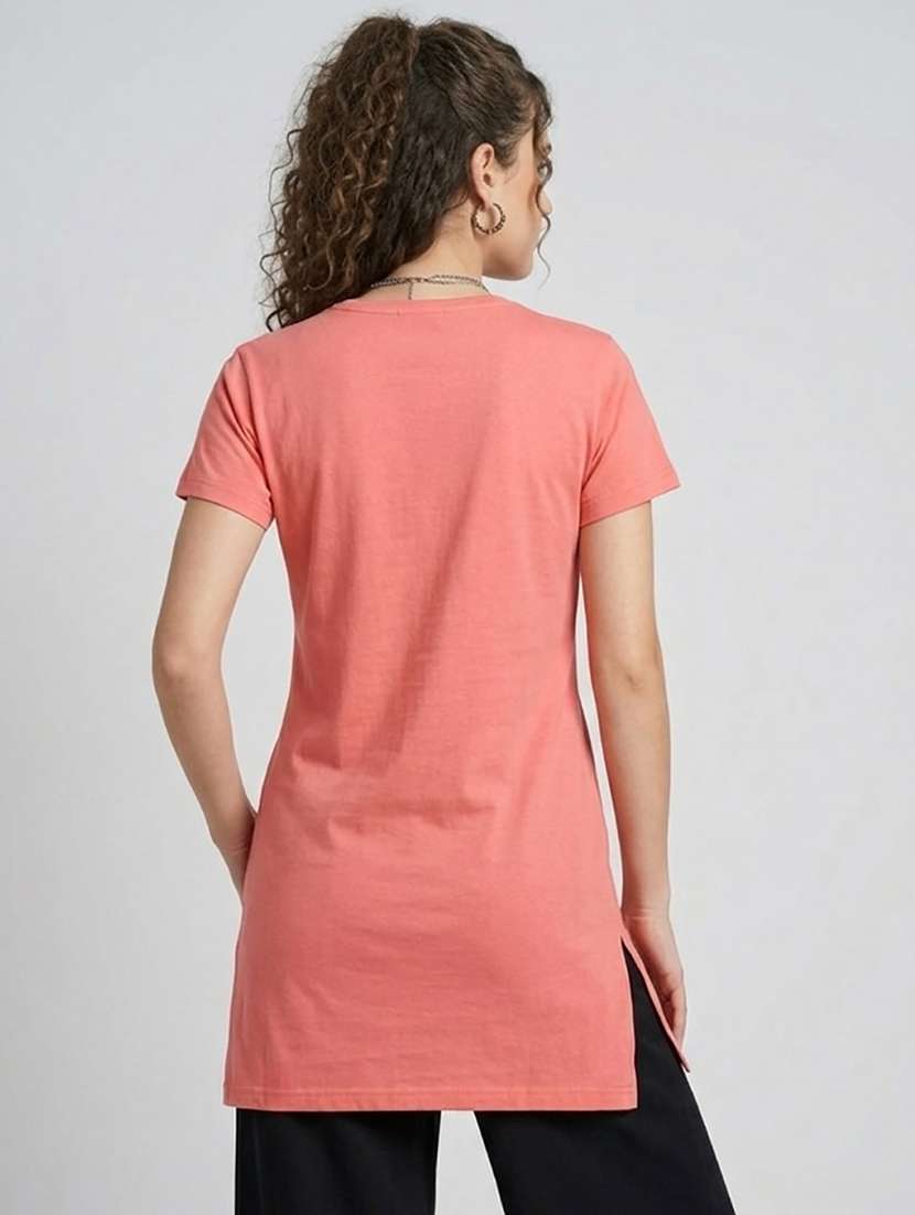 women pack of 2 printed short sleeve loungwear t-shirt - 22465375 -  Standard Image - 4