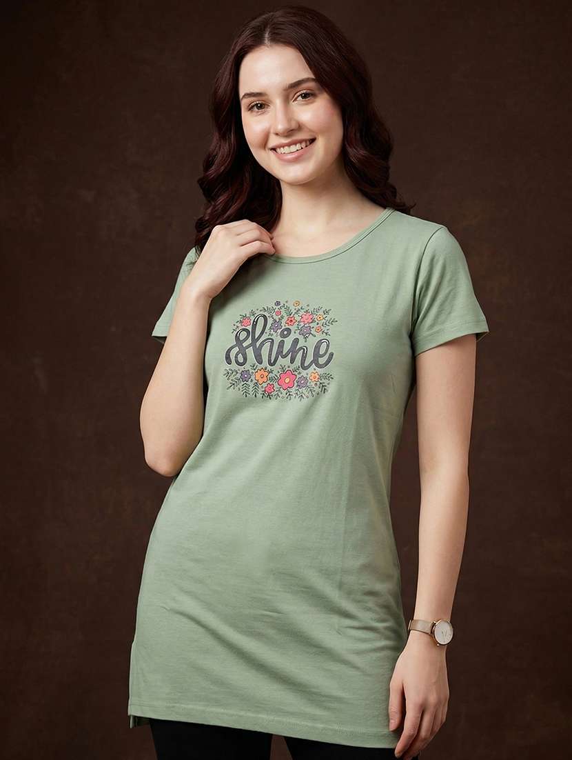 women pack of 2 printed short sleeve loungwear t-shirt - 22465383 -  Standard Image - 1