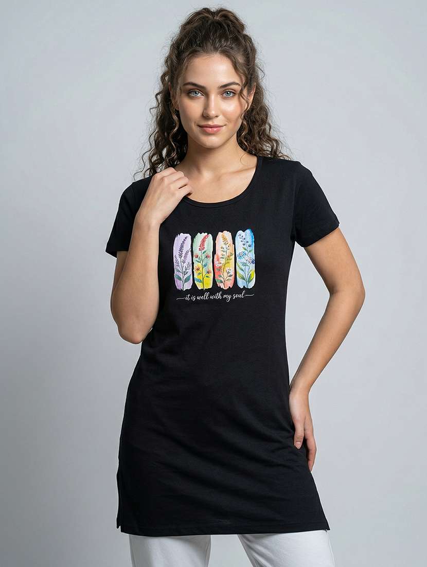 women pack of 2 short sleeve loungewear t-shirt - 22465385 -  Standard Image - 1