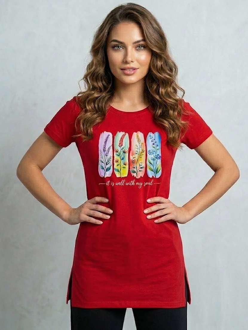 women pack of 2 short sleeve loungewear t-shirt - 22465386 -  Standard Image - 1