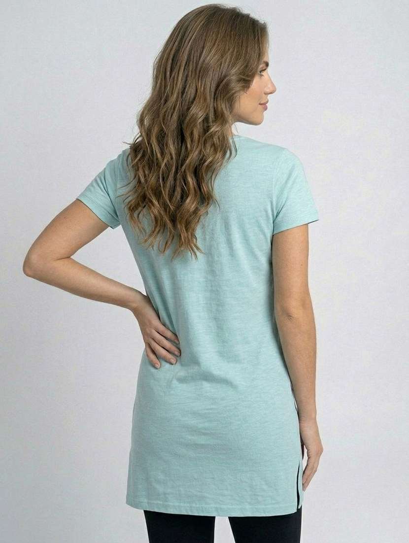women pack of 2 printed round neck lounge-tshirt - 22465608 -  Standard Image - 4